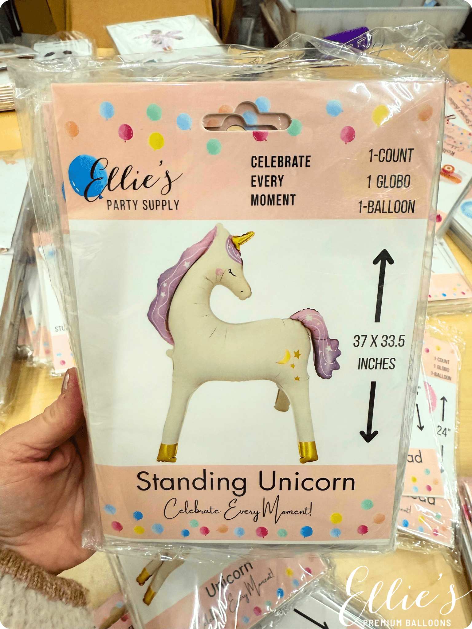 Unicorn Balloon - Ellie's Party Supply