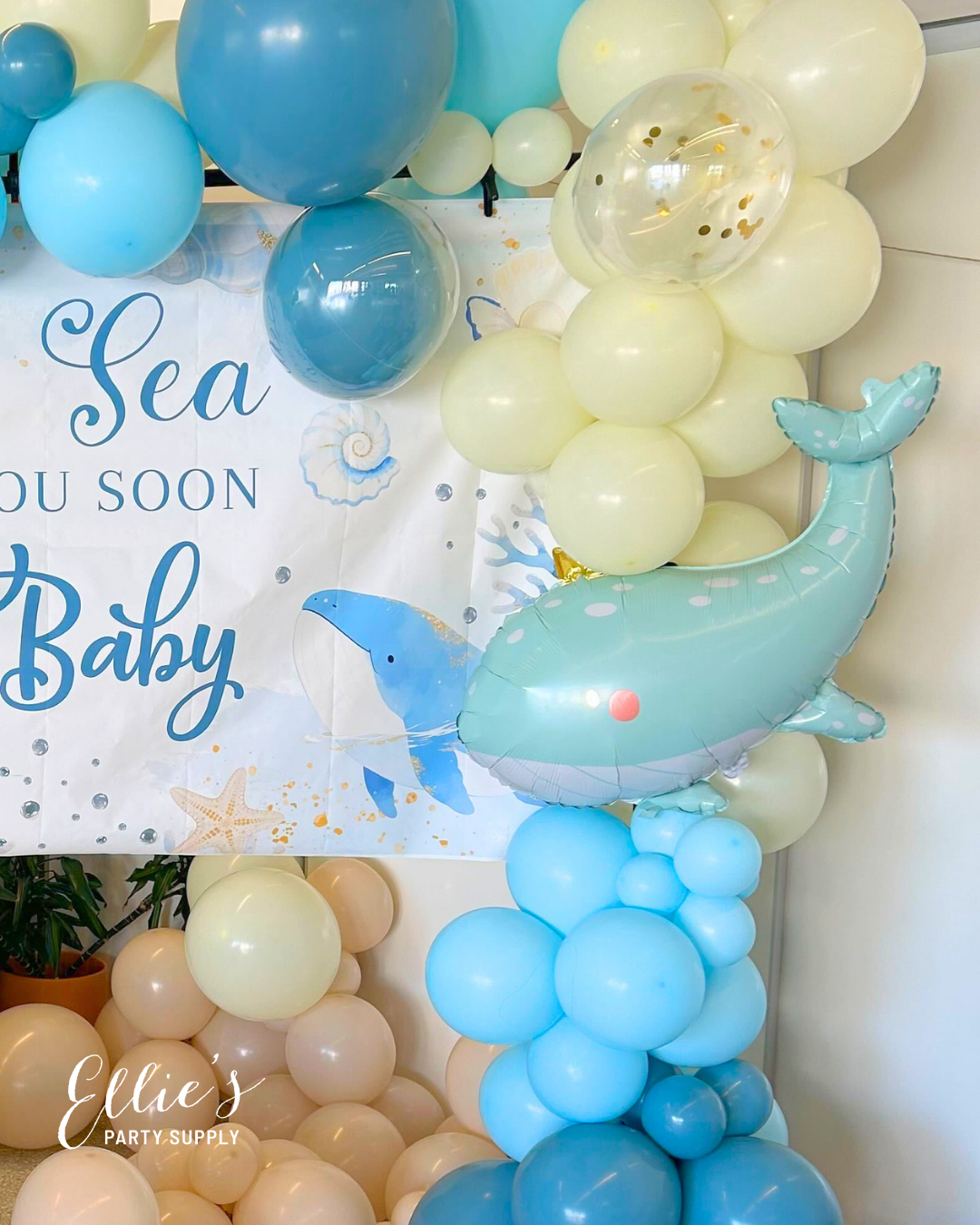 Whale Balloon - Ellie's Party Supply