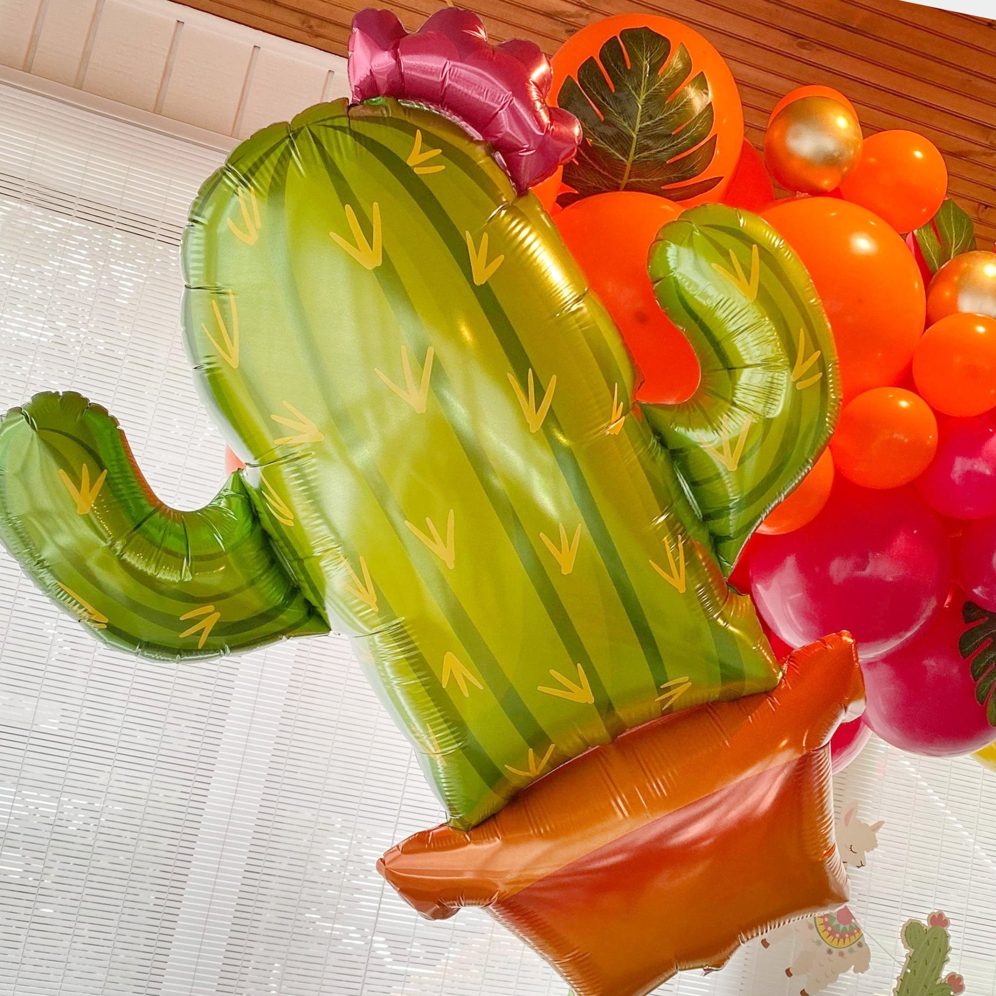 Cactus balloons sales