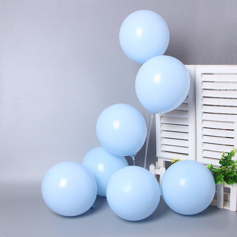 Baby Blue Balloon Arch - Boy Baby Shower Balloon Garland Kit - Ellie's Party Supply