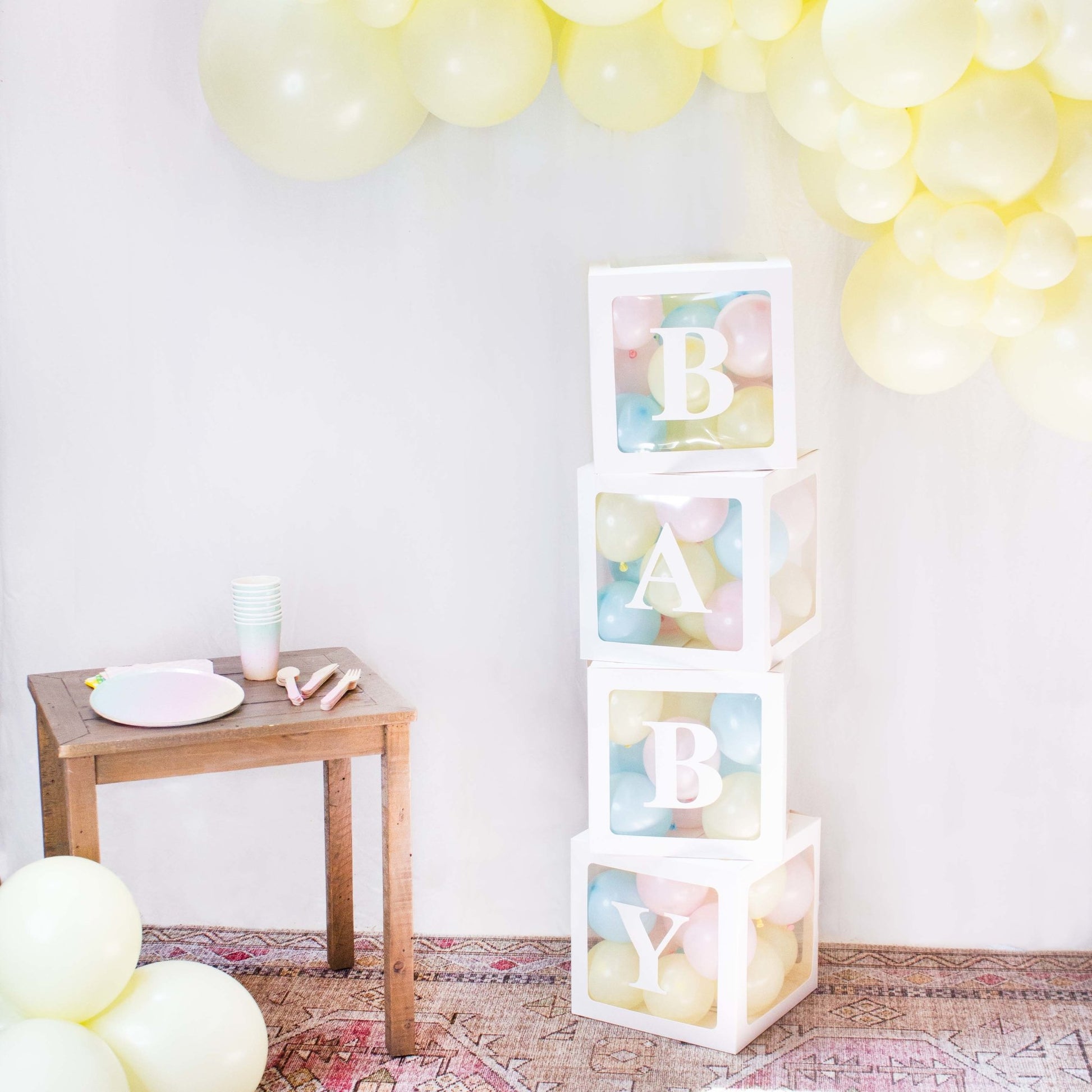 BABY BLOCKS - WOODEN – Blast Balloons