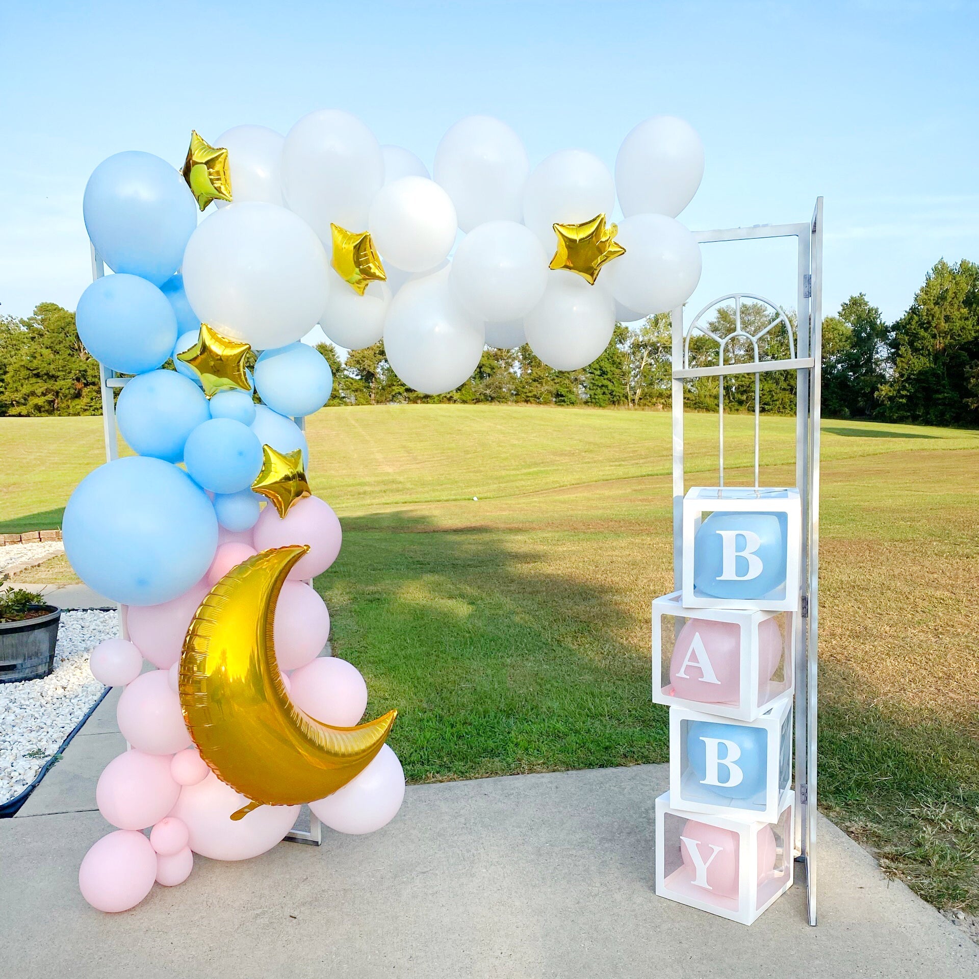 Blue Balloon Garland Kit (5 Feet) - Ellie's Party Supply