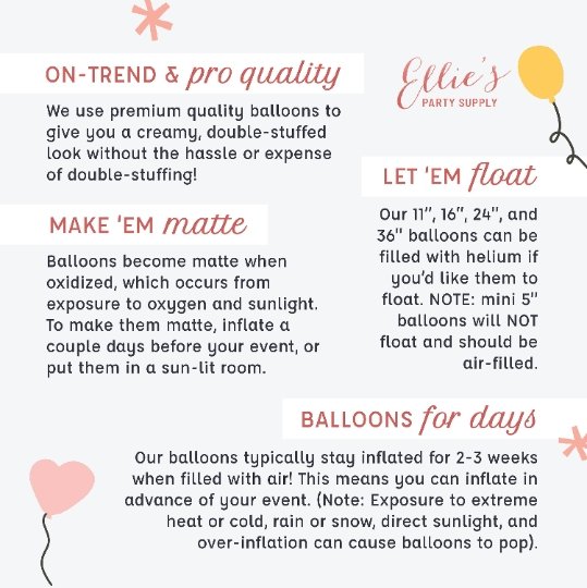 Blush Balloon Garland Kit (5 Feet) - Ellie's Party Supply