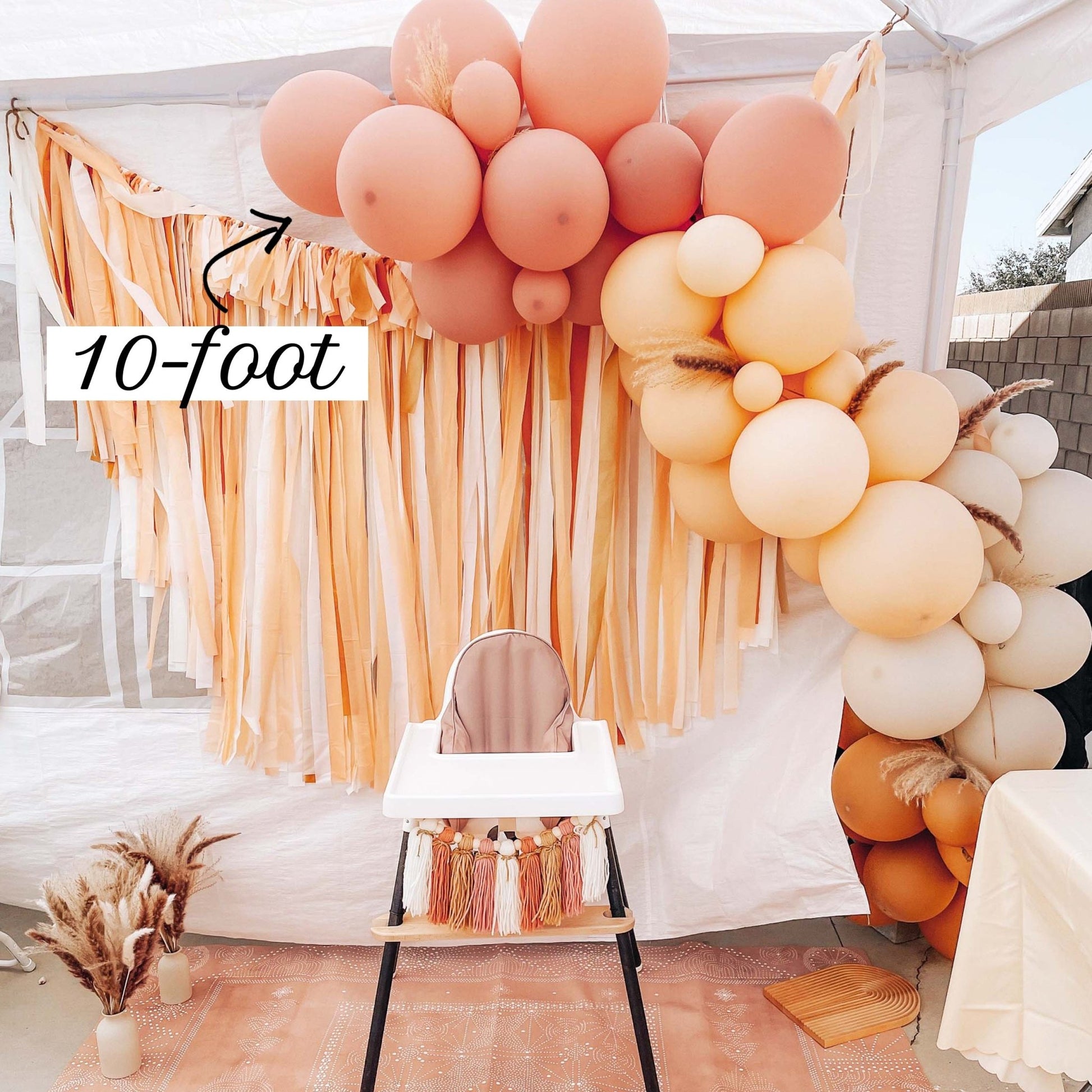 Boho Moody Balloon Garland Kit from Ellie's Party Supply