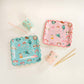 Boho Rainbow Safari Animal Blue Paper Plates (Set of 8) - Ellie's Party Supply