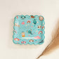 Boho Rainbow Safari Animal Blue Paper Plates (Set of 8) - Ellie's Party Supply