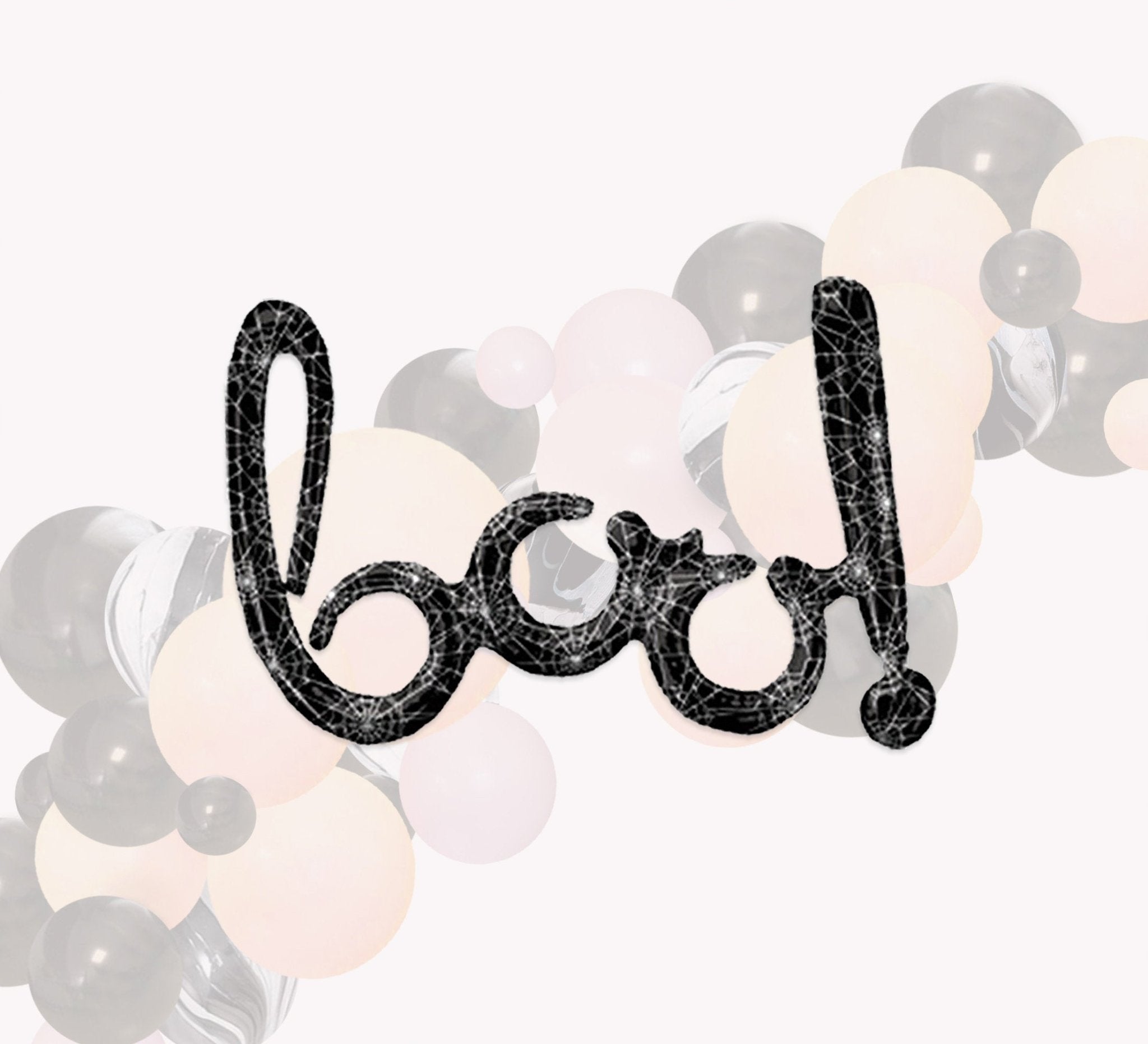 Boo! Spiderweb Balloon (28 In.) – Ellie's Party Supply