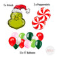 Christmas Grinch Balloon Bouquet Kit - Ellie's Party Supply