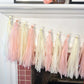 Classic Pooh Pink Paper Tassel Tail - Tassel DIY Garland Kit - Ellie's Party Supply
