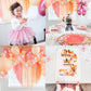 Creamsicle Balloon Arch - Pink Pastel Balloon Garland Kit - Ellie's Party Supply