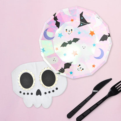 Cute Halloween Skull Napkins (Set of 20) - Ellie's Party Supply