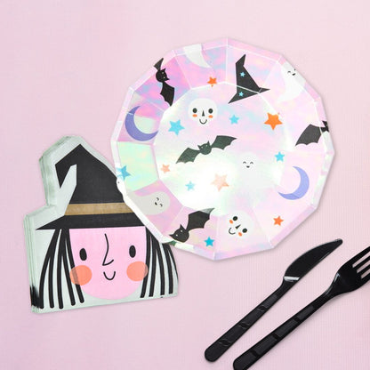 Cute Halloween Witch Napkins (Set of 20) - Ellie's Party Supply