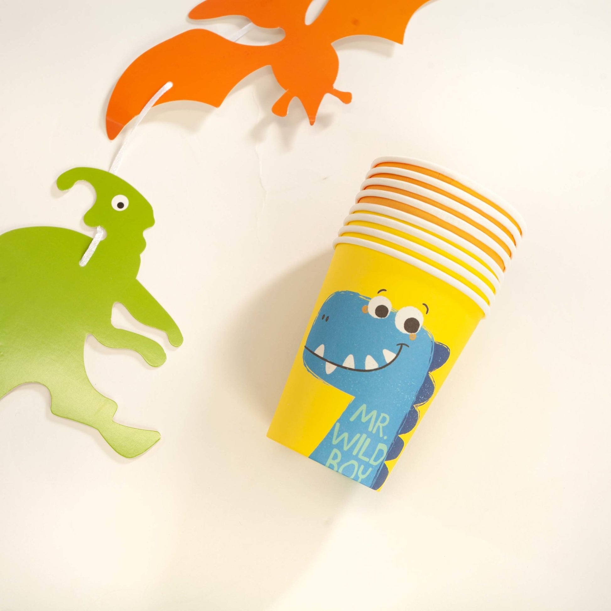 Dinosaur Party Paper Cups (Set of 8) - Ellie's Party Supply