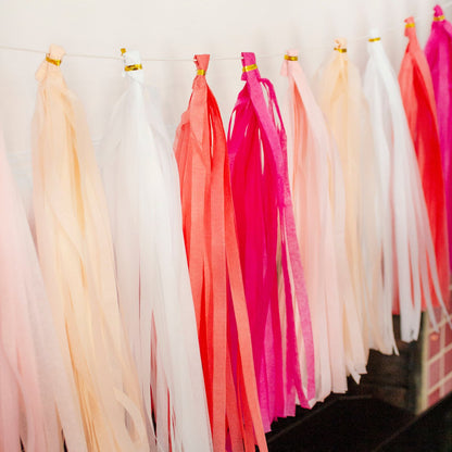 DIY Paper Tassel Kit - Tassel DIY Garland Kit - Ellie's Party Supply