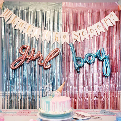  Gender Reveal Party Decoration Boy or Girl Party