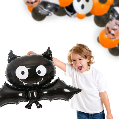 Giant Cute Black Bat Balloon (42 Inches) - Halloween Party Decoration - Ellie's Party Supply