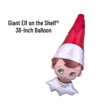 Giant Elf on the Shelf® Christmas Balloon (38 Inches) - Ellie's Party Supply