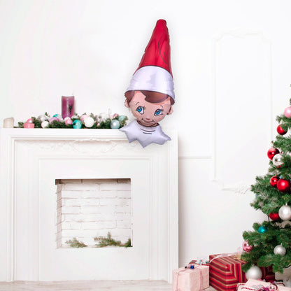 Giant Elf on the Shelf® Christmas Balloon (38 Inches) - Ellie's Party Supply