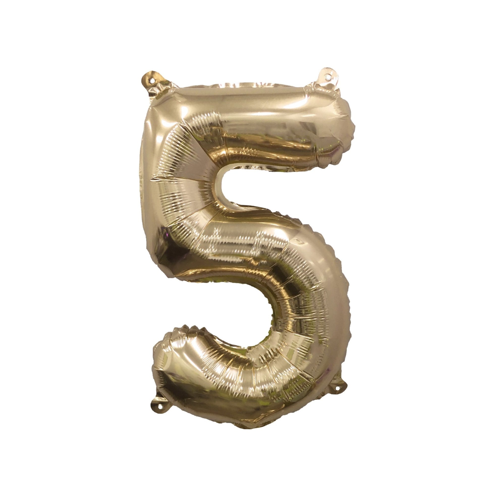 Giant Gold Mylar Foil Number Balloons (32 Inches) - Ellie's Party Supply