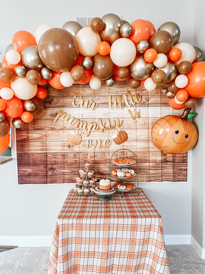 Giant Orange Pumpkin Balloon (29 Inches) - Ellie's Party Supply