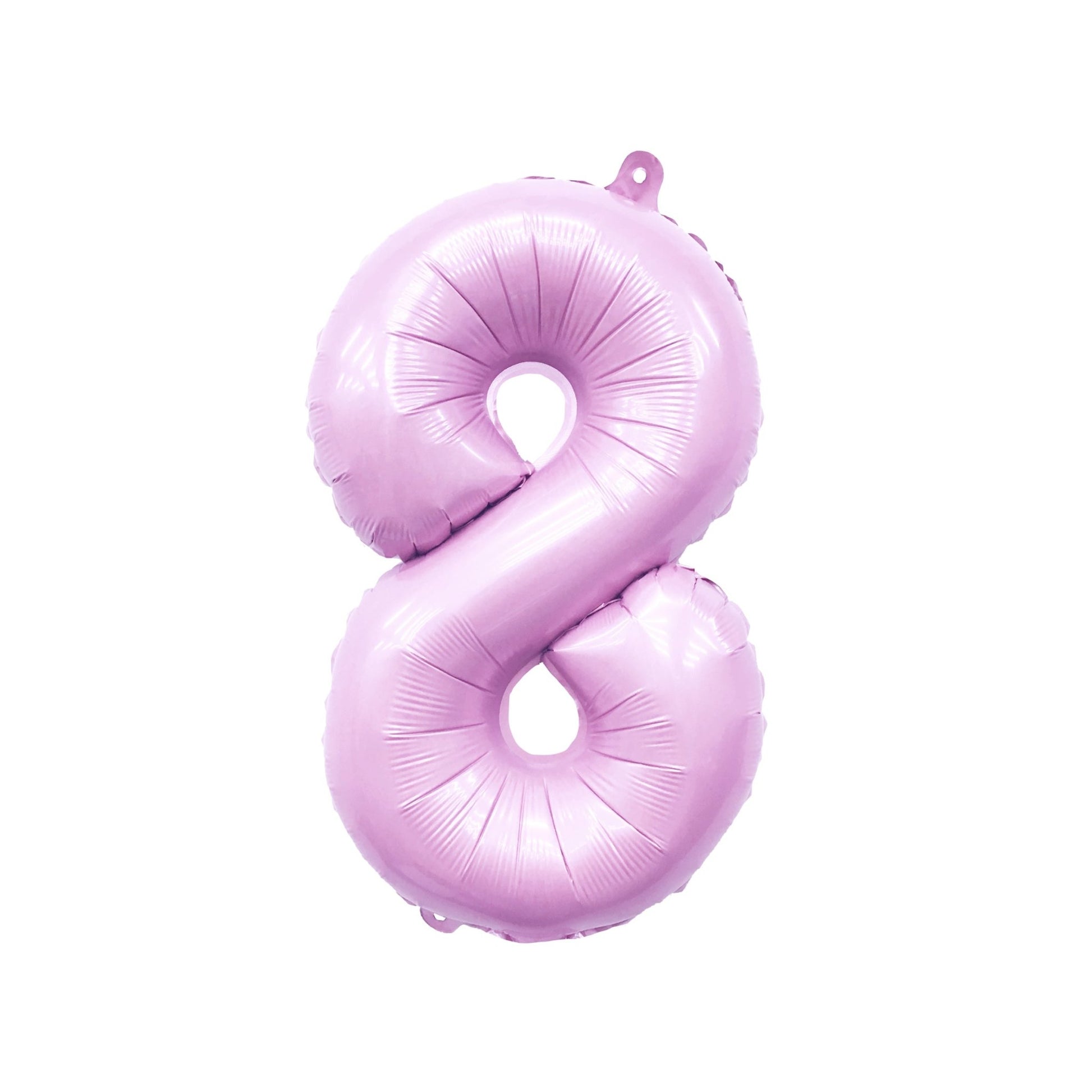 Giant Pastel Lilac Pink Mylar Foil Number Balloons (32 Inches) - Ellie's Party Supply