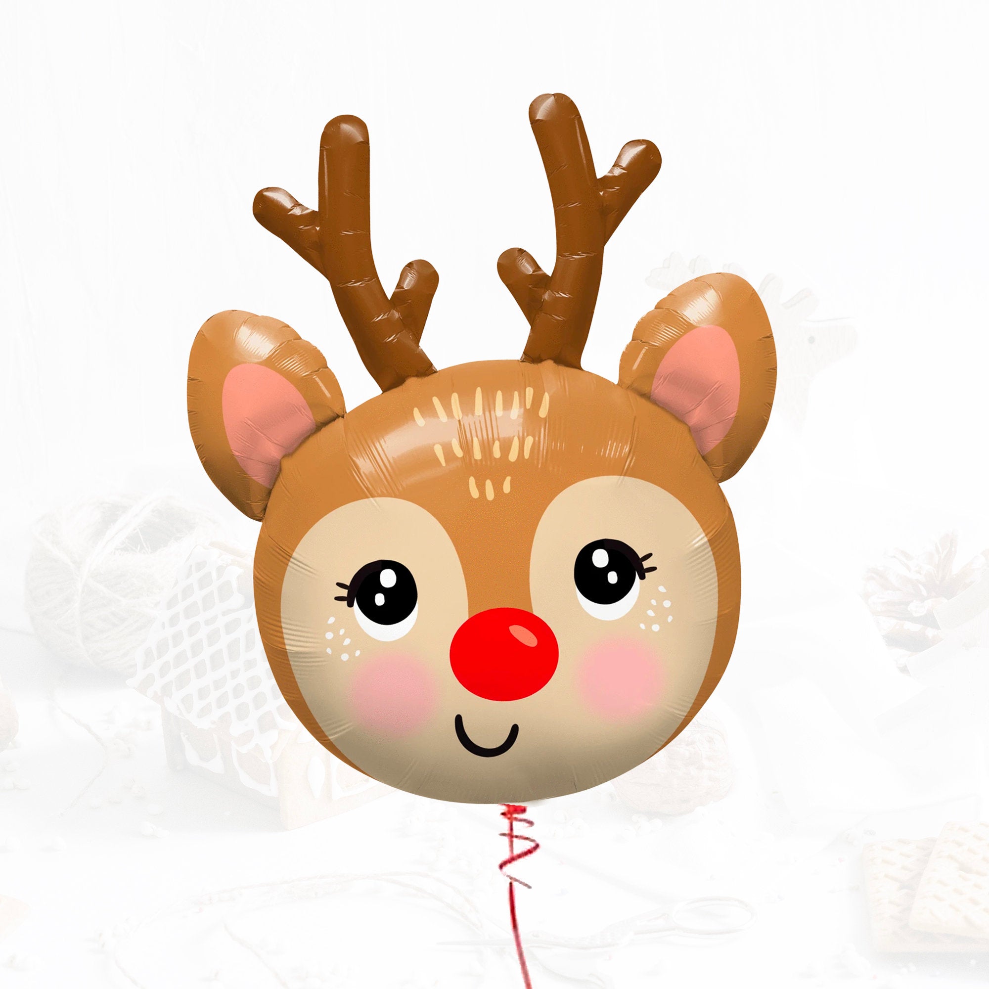Rudolph Balloon | Christmas Decor – Ellie's Party Supply