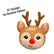 Giant Rudolph the Red Nosed Reindeer Balloon from Ellie's Party Supply