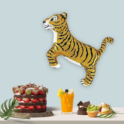 Giant Safari Tiger Mylar Balloon (41 Inches) - Ellie's Party Supply