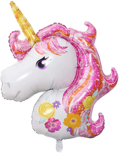 Giant Unicorn Fairytale Mylar Balloon (46 Inches) - Ellie's Party Supply