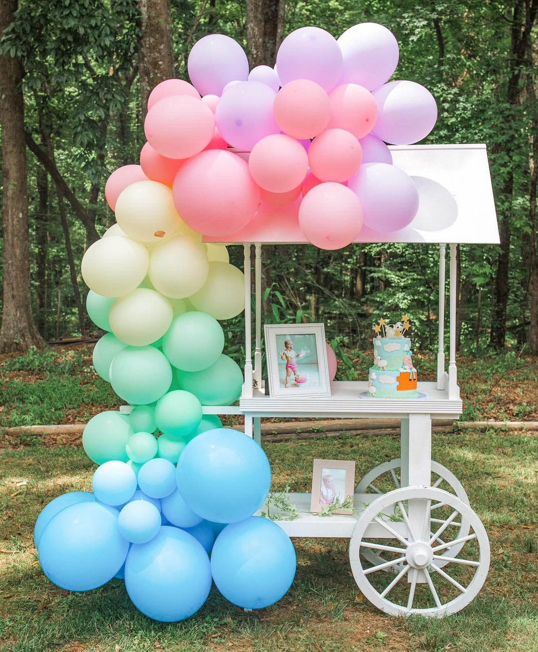 Green Balloon Garland Kit (5 Feet) - Ellie's Party Supply