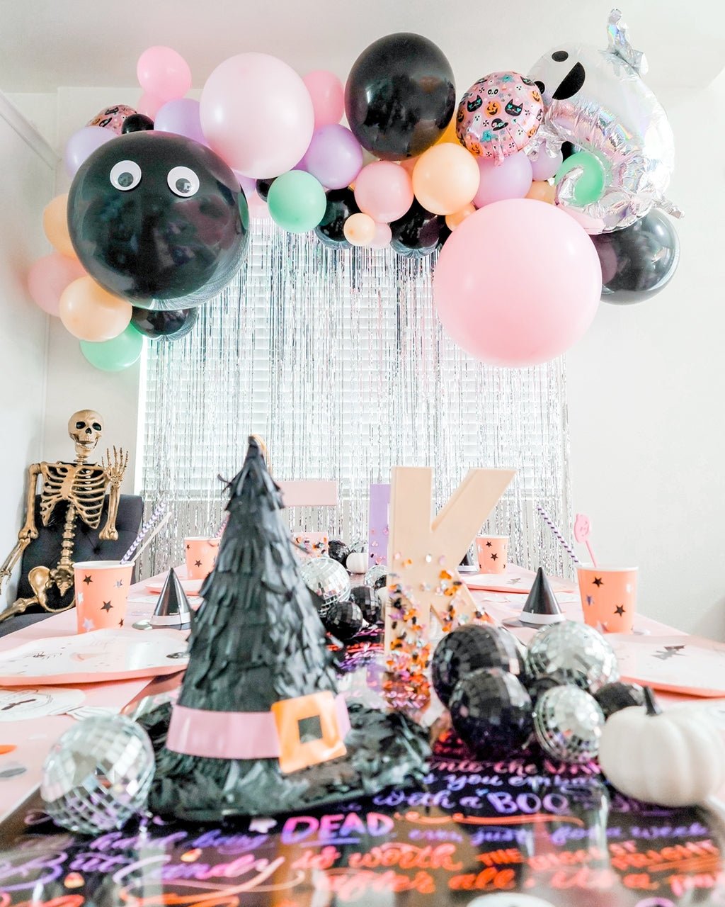Halloween Balloon Arch - Pastel Balloon Garland Kit - Ellie's Party Supply
