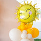 Here Comes the Son Balloon Arch - Blue and Golden Garland Kit - Ellie's Party Supply
