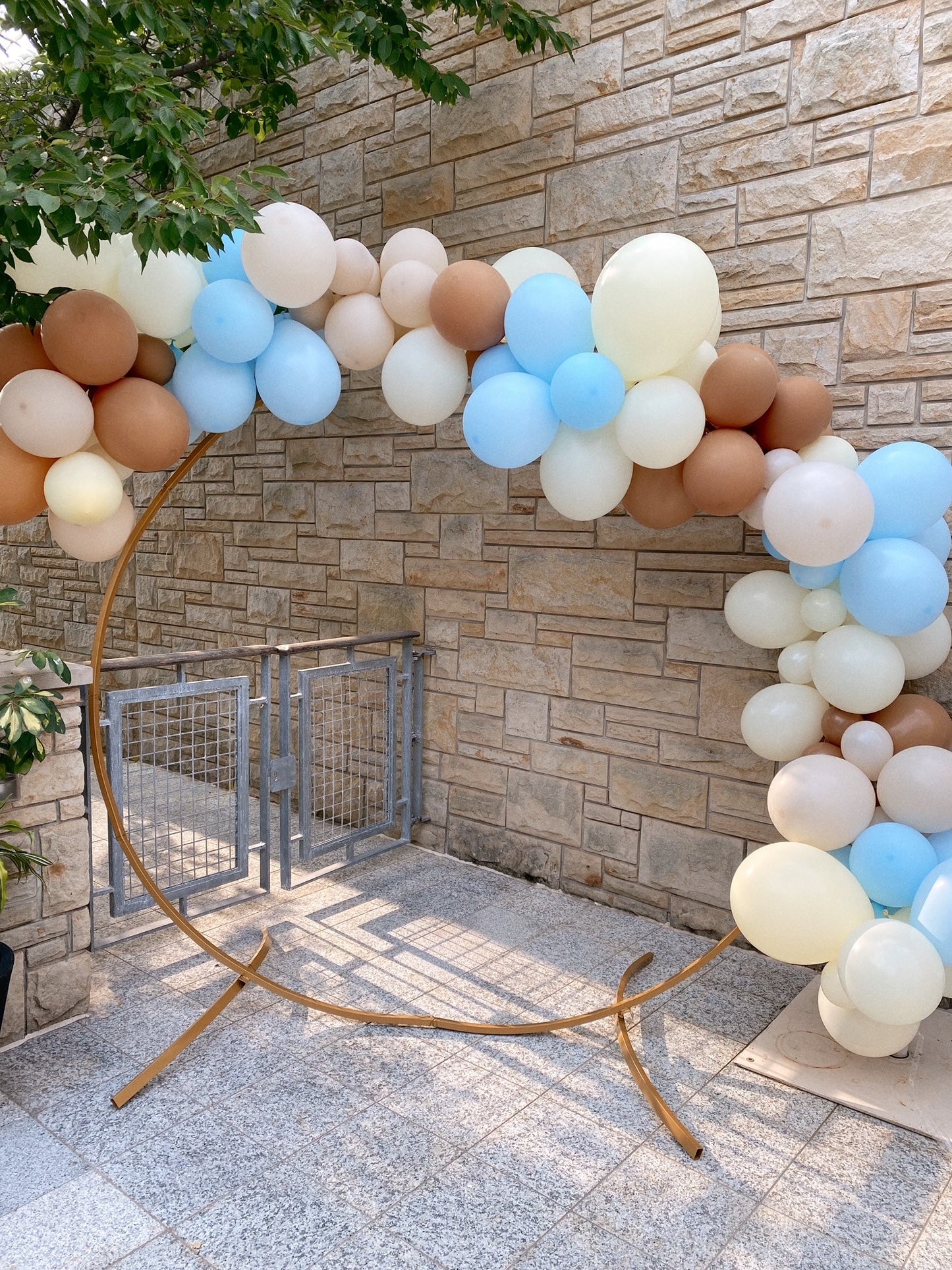 Ivory Balloon Garland Kit (5 Feet) - Ellie's Party Supply
