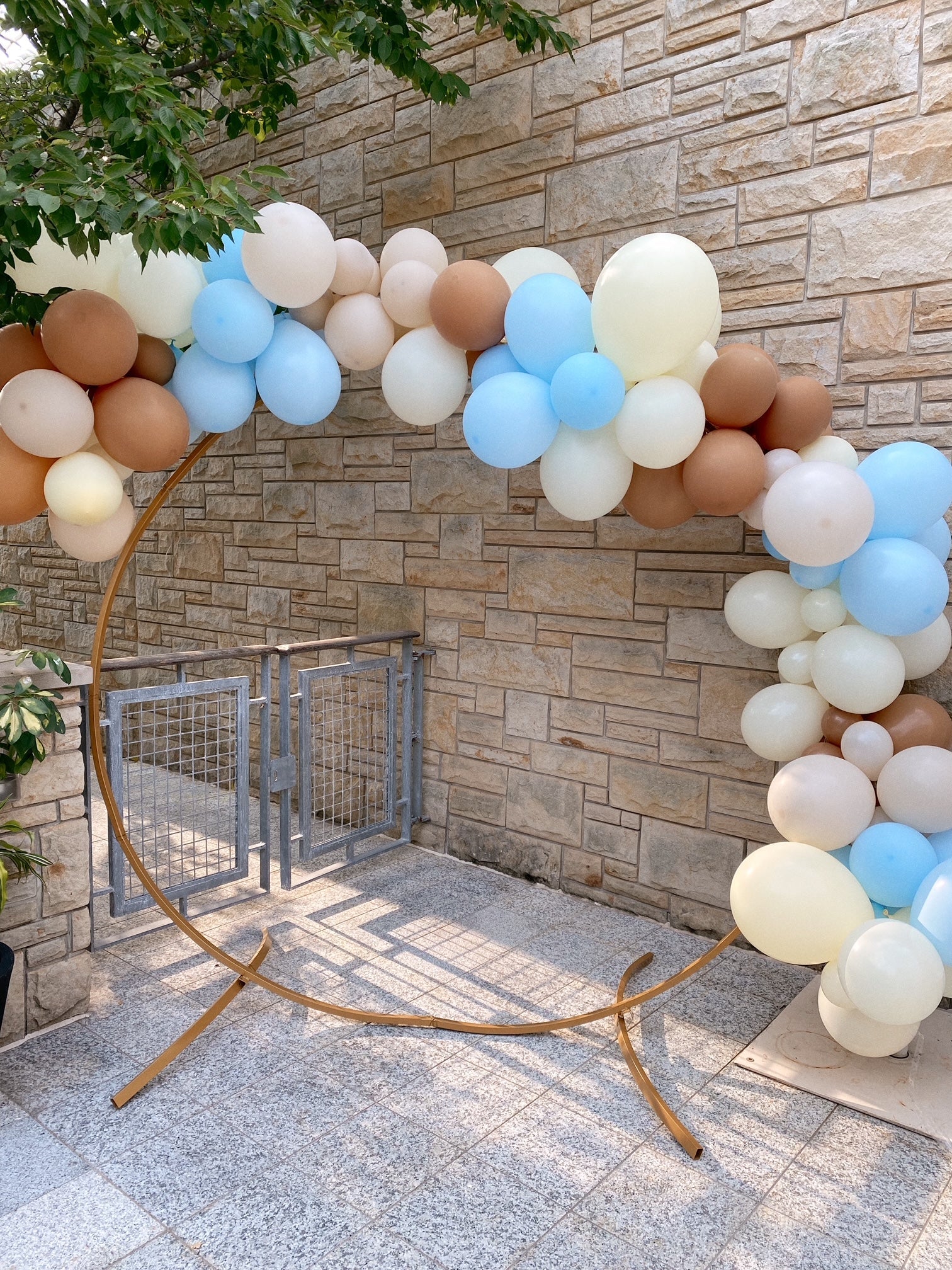 Ivory Balloon Garland Kit (5 Feet) - Ellie's Party Supply