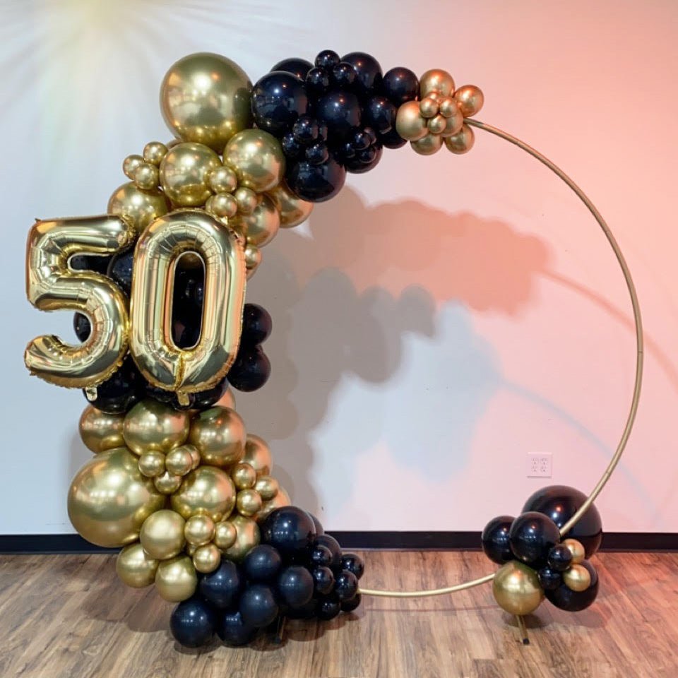 NYE 2023 Giant Gold Mylar Foil Number Balloons (32 Inches) - Ellie's Party Supply