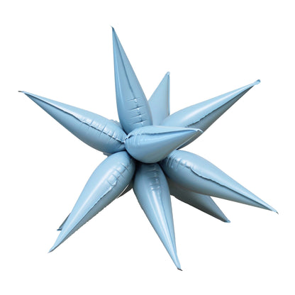 Pastel Blue Starburst Cluster Balloon (40 Inches) - Ellie's Party Supply