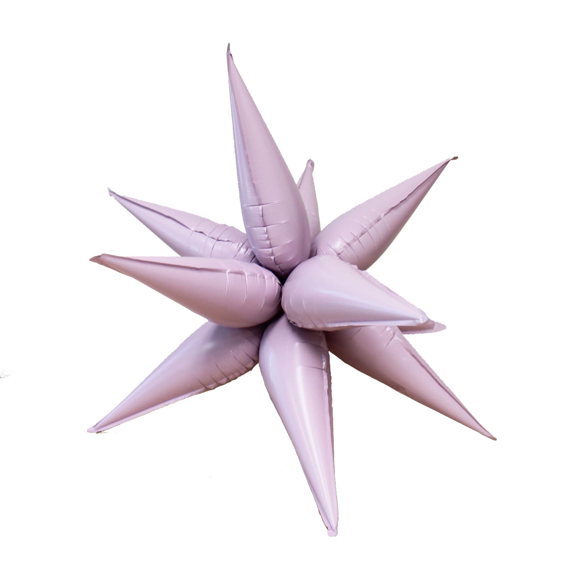 Pastel Lilac Pink Starburst Cluster Balloon (26 Inches) - Ellie's Party Supply