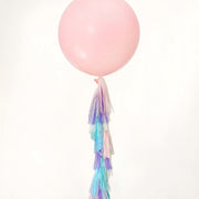 Pastel Rainbow Paper Tassel Tail - Tassel DIY Garland Kit - Ellie's Party Supply