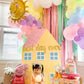 Peppa Pig Birthday Balloon Arch - Pastel Balloon Garland Kit - Ellie's Party Supply