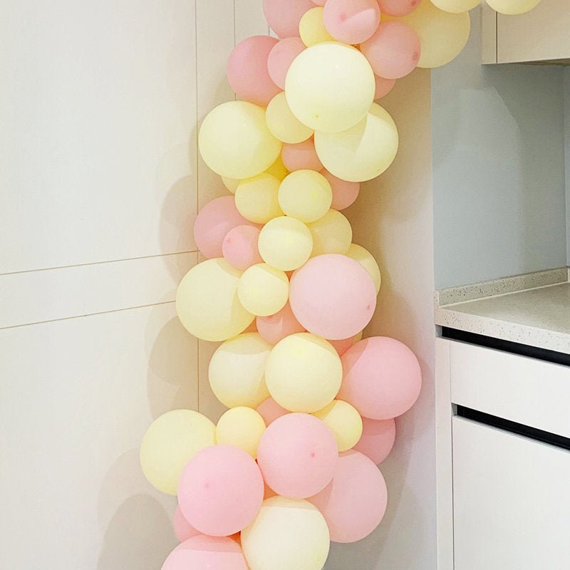 Pink Classic Pooh Balloon Arch - Balloon Garland Kit - Ellie's Party Supply