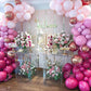 Pink Rainbow Balloon Arch - Ombre Balloon Garland Kit - Ellie's Party Supply