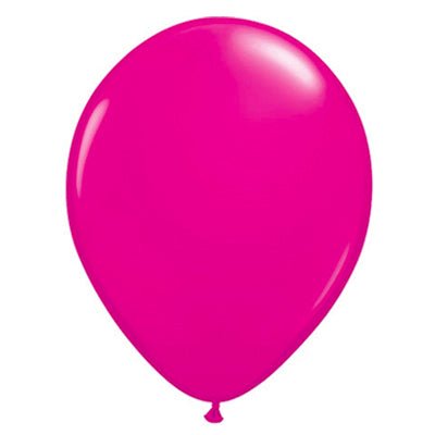 Premium Magenta Latex Balloon Packs (5", 11”, 16”, 24" and 36”) - Ellie's Party Supply