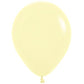 Premium Pastel Yellow Latex Balloon Packs (5", 11”, 16”, 24”, and 36”) - Ellie's Party Supply