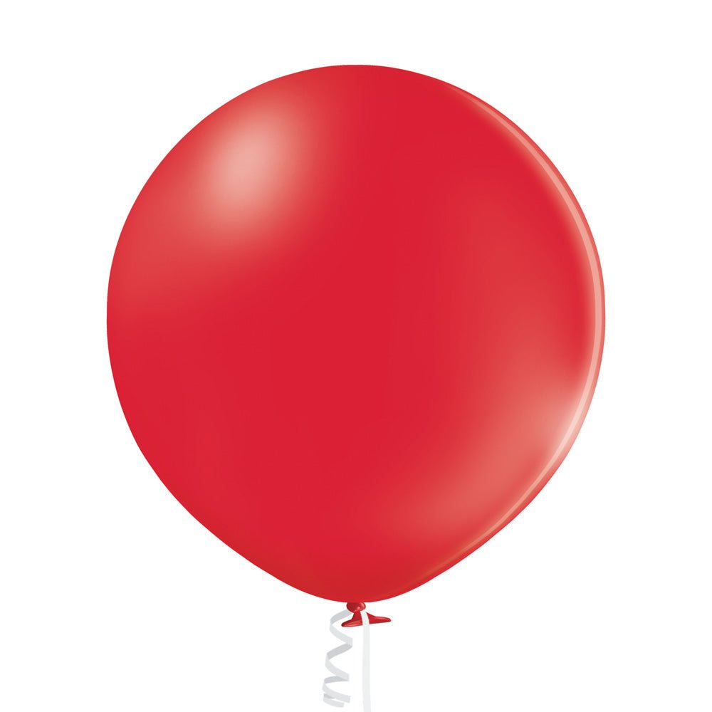 Premium Red Latex Balloon Packs (5", 11”, 16”, 24”, and 36”) - Ellie's Party Supply