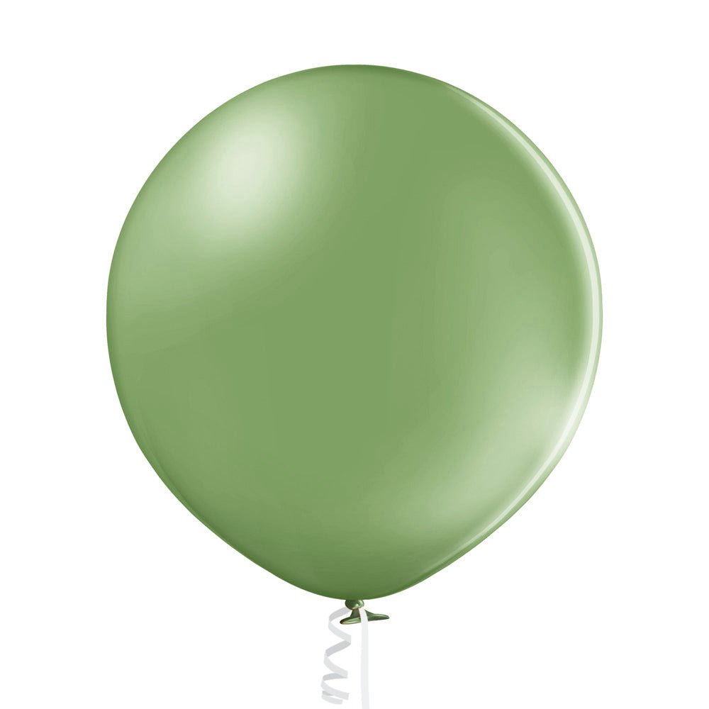 Premium Sage Latex Balloon Packs (5", 11”, 16”, 24”, and 36”) - Ellie's Party Supply