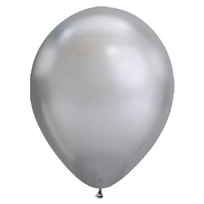Premium Silver Latex Balloon Packs (5", 11”, 16", 24" and 36”) - Ellie's Party Supply