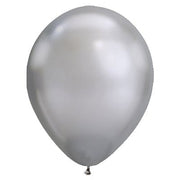 Premium Silver Latex Balloon Packs (5", 11”, 16", 24" and 36”) - Ellie's Party Supply