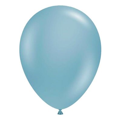 Premium Slate Blue Latex Balloon Packs (5", 11”, 16”, 24”, and 36”) - Ellie's Party Supply