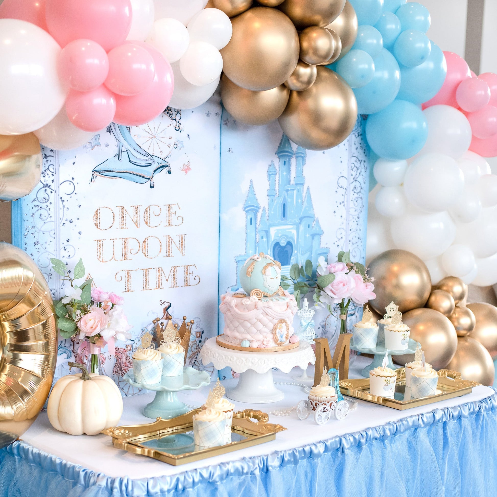 Princess Birthday Party (Part 6): Wall Flower Balloon Decoration Tutorial