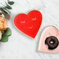Red & Pink Heart Shaped Paper Plates (Set of 16) - Ellie's Party Supply